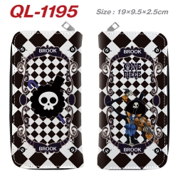 One Piece Anime pu leather lon...