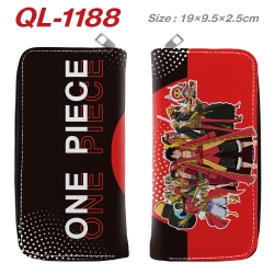 One Piece Anime pu leather lon...