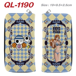 One Piece Anime pu leather lon...