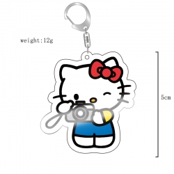 Sanrio Cartoon acrylic Key Cha...