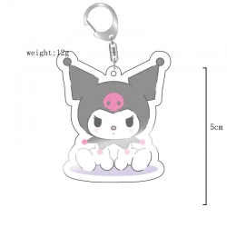 Sanrio Cartoon acrylic Key Cha...