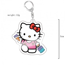 Sanrio Cartoon acrylic Key Cha...