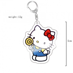 Sanrio Cartoon acrylic Key Cha...