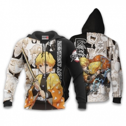 Demon Slayer Kimets Hooded zip...