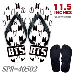 BTS Thickened rubber flip-flop...