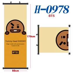 BTS Black plastic rod cloth ha...