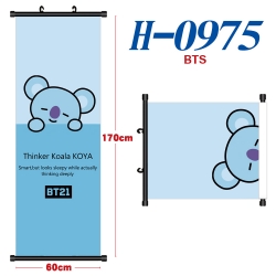 BTS Black plastic rod cloth ha...