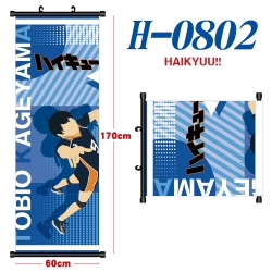 Haikyuu!! Black plastic rod cl...