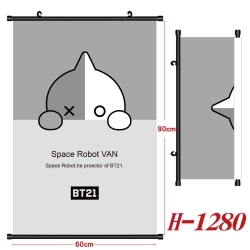 BTS Black Plastic Rod Canvas P...