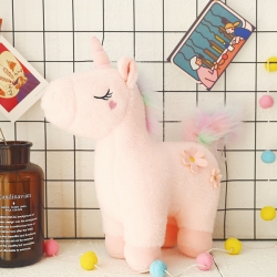 Unicorn Plush Doll Toy Rainbow...