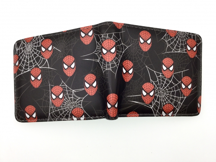 Spiderman two fold  Short wallet 11X9.5CM