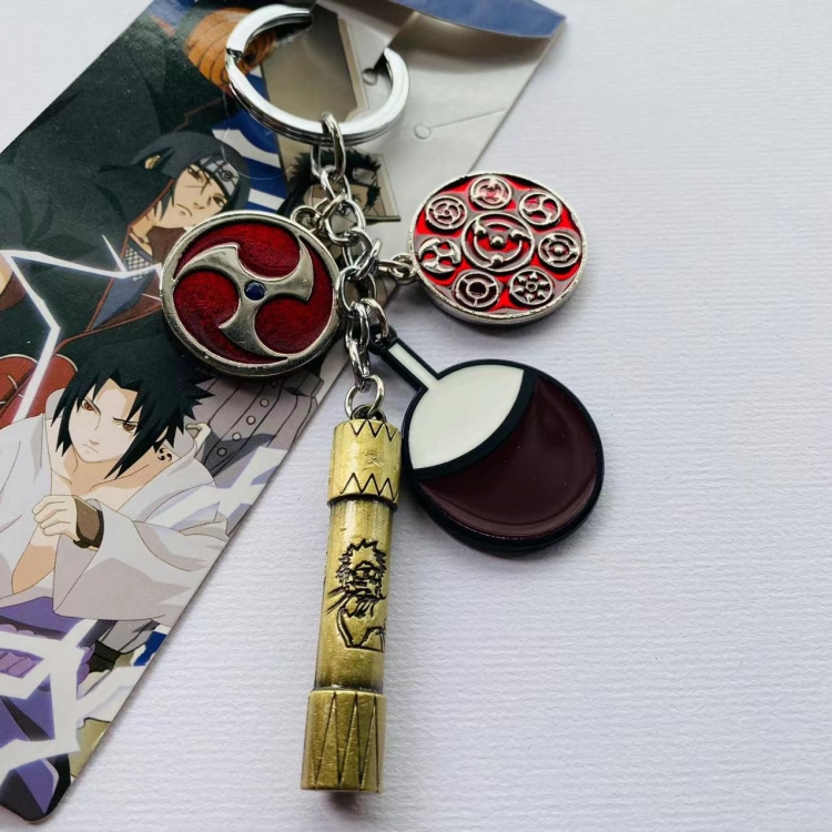 Naruto Anime Cartoon 4 Pendant Keychain Bag Pendant