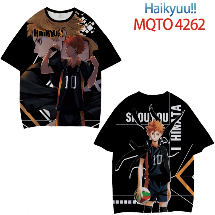Haikyuu!! Full color printed short sleeve T-shirt from XXS to 4XL MQTO-4262