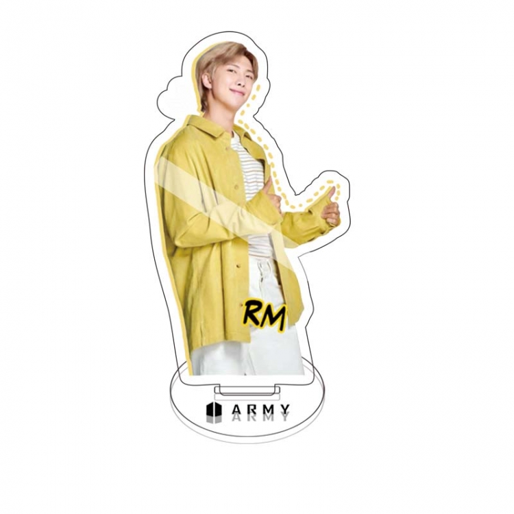 BTS characters acrylic Standing Plates Keychain 10cm