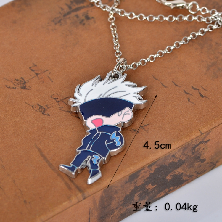Jujutsu Kaisen Anime cartoon metal necklace pendant price for 5 pcs