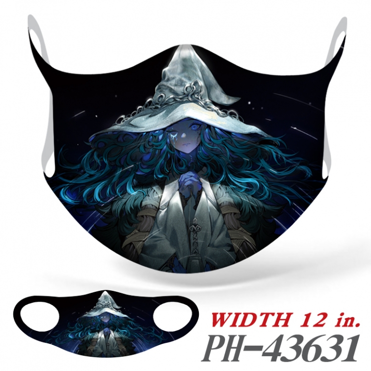 Eldon Ring Anime full color ice silk seamless mask price for 5 pcs  PH-43631A