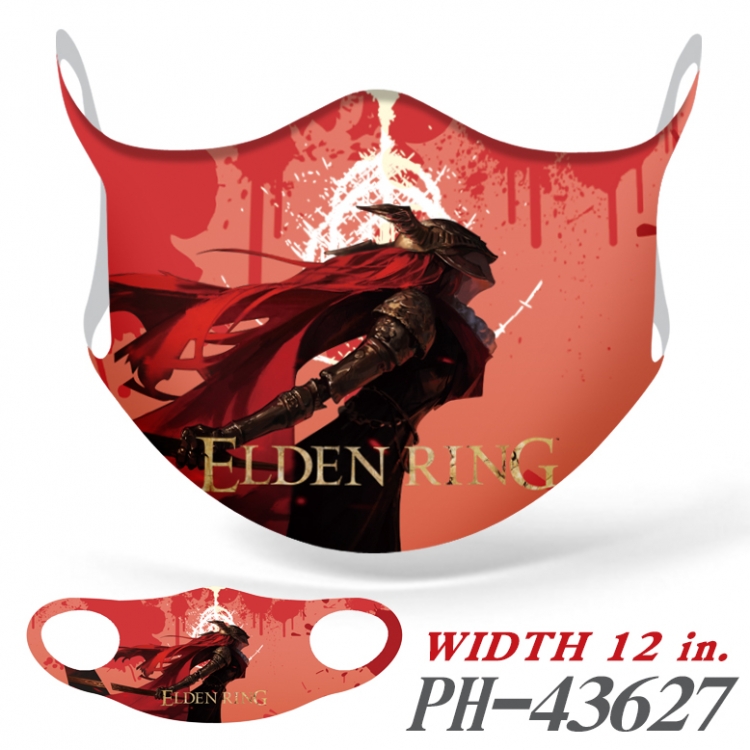 Eldon Ring Anime full color ice silk seamless mask price for 5 pcs PH-43627A