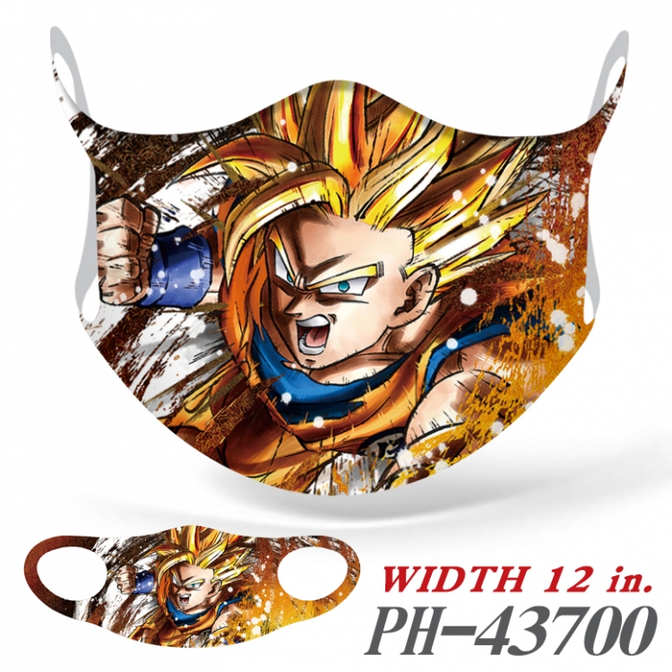 DRAGON BALL Full color Ice silk seamless Mask  price for 5 pcs PH-43700A