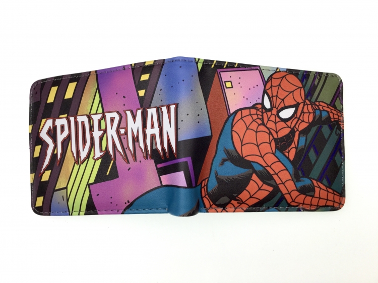 Spiderman Short Card Holder Wallet Wallet 11X9.5CM