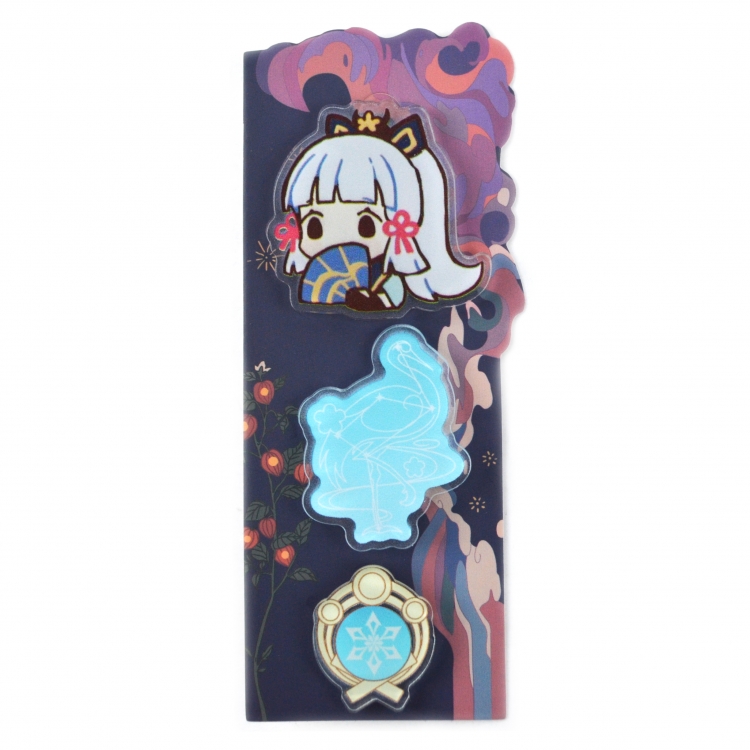 Genshin Impact Pack of 3 Badge Brooch Acrylic Pendant price for 5 pcs  7764