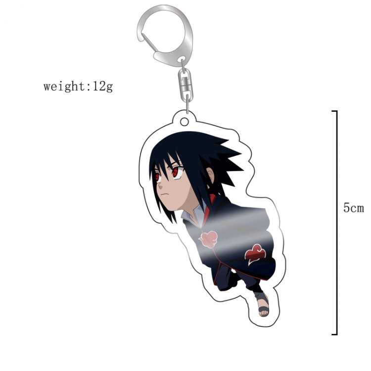 Naruto Anime acrylic Key Chain  price for 5 pcs 12081