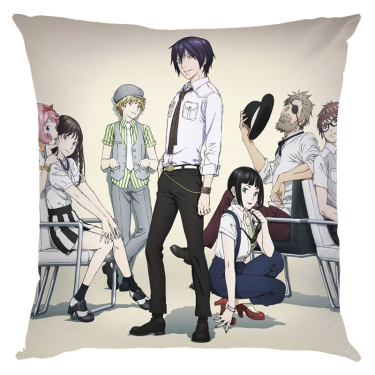 Noragami Anime square full-color pillow cushion 45X45CM NO FILLING  Y4-15