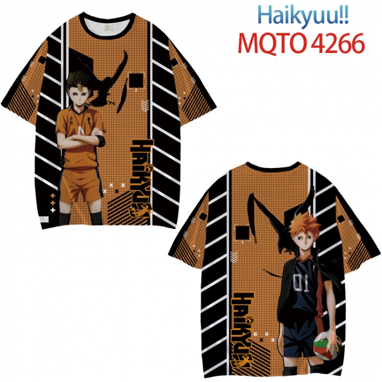 Haikyuu!! Full color printed short sleeve T-shirt from XXS to 4XL  MQTO-4266-3