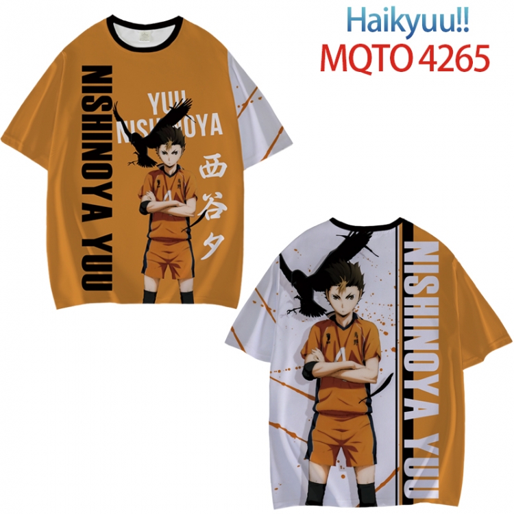 Haikyuu!! Full color printed short sleeve T-shirt from XXS to 4XL MQTO-4265-3
