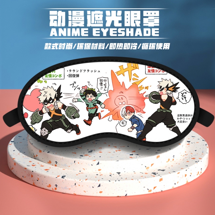 My Hero Academia Anime pattern shading eyeshade eye patch price for 5 pcs