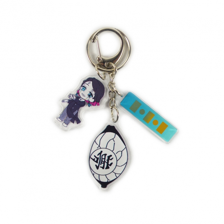 Demon Slayer Kimets acrylic key chain bag pendant decoration price for 5 pcs