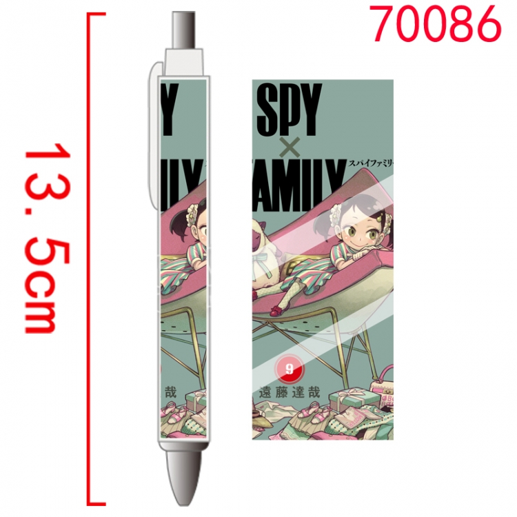 SPY×FAMILY anime peripheral student ballpoint pen  price for 5 pcs 70086