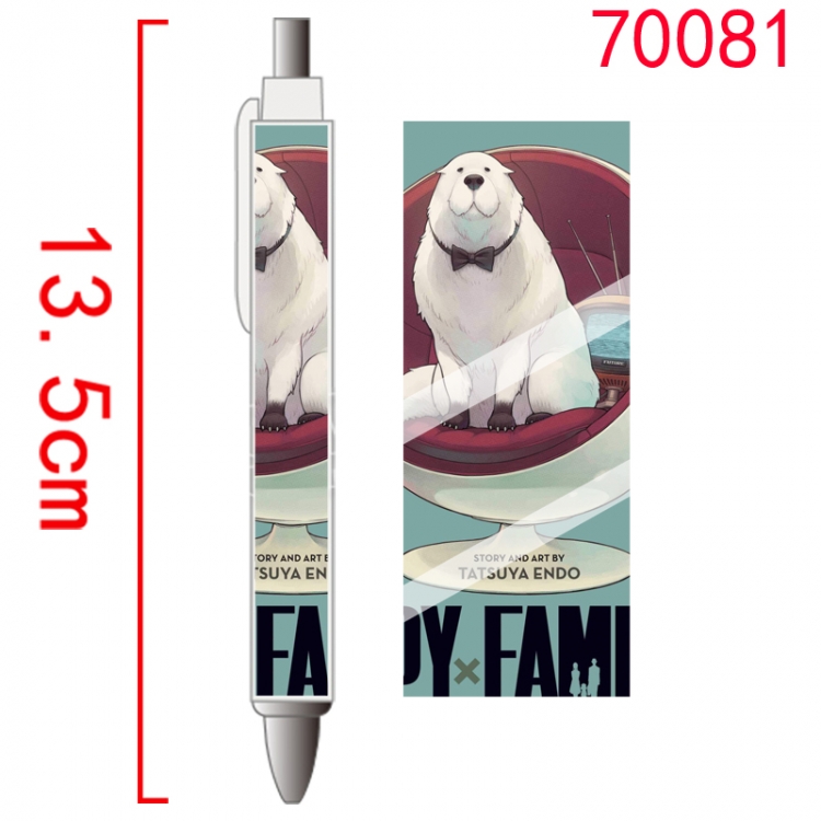 SPY×FAMILY anime peripheral student ballpoint pen  price for 5 pcs 70081
