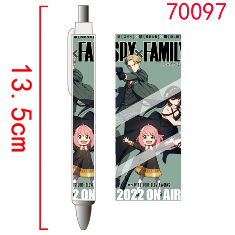 SPY×FAMILY anime peripheral student ballpoint pen  price for 5 pcs 70097