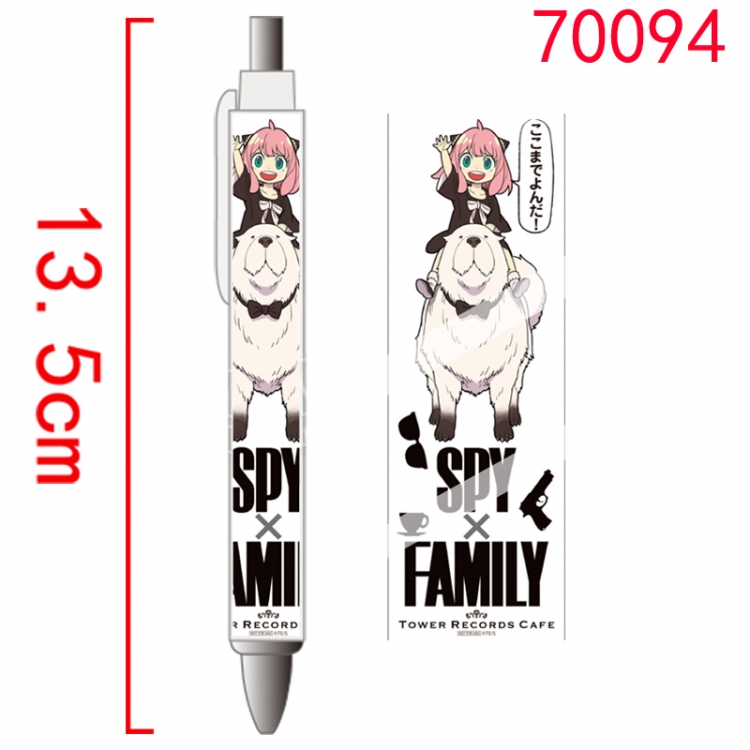 SPY×FAMILY anime peripheral student ballpoint pen  price for 5 pcs 70094