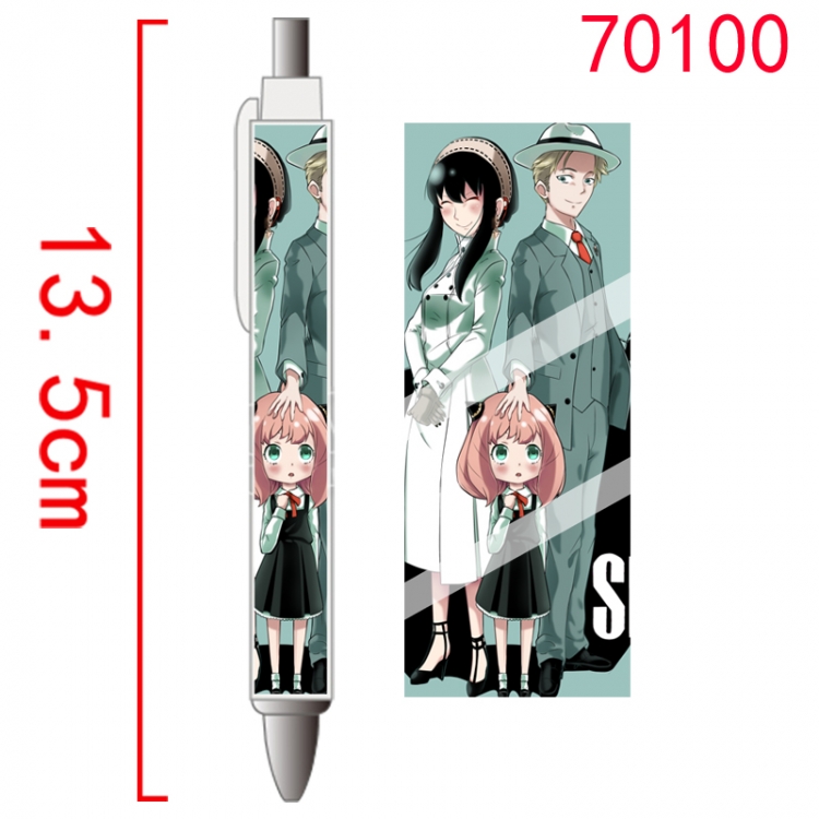 SPY×FAMILY anime peripheral student ballpoint pen  price for 5 pcs 70100