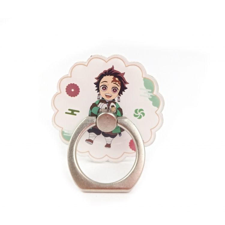 Demon Slayer Kimets Anime Peripheral Acrylic Ring Buckle price for 5 pcs 853