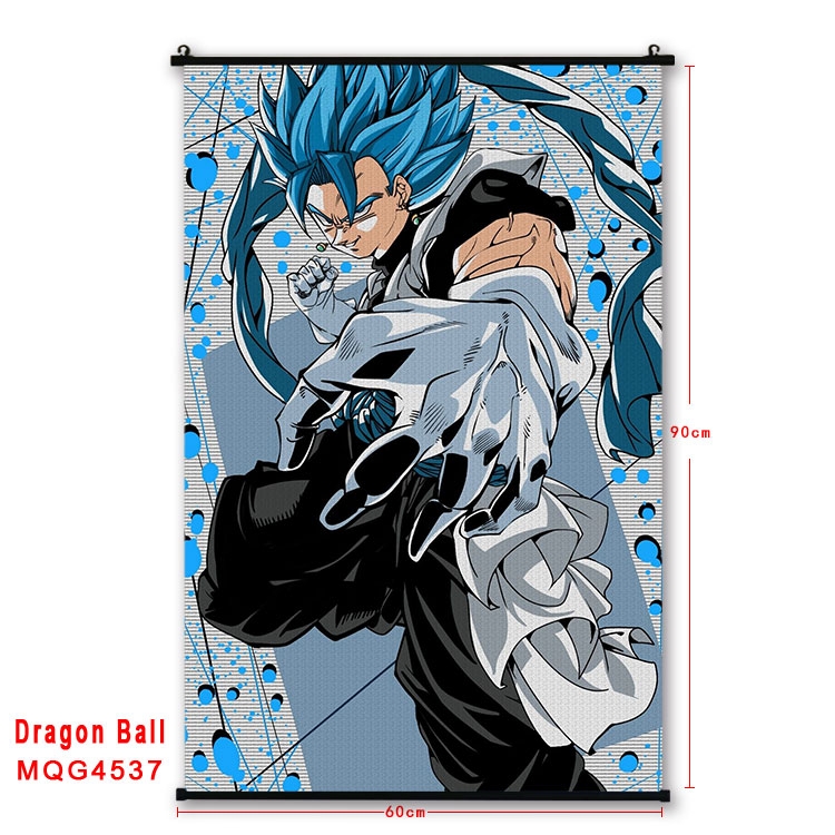 DRAGON BALL black Plastic rod Cloth painting Wall Scroll 60X90CM MQG-4537