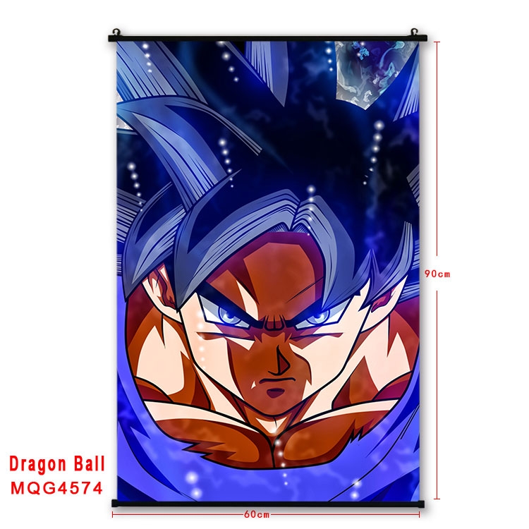 DRAGON BALL black Plastic rod Cloth painting Wall Scroll 60X90CM  MQG-4574