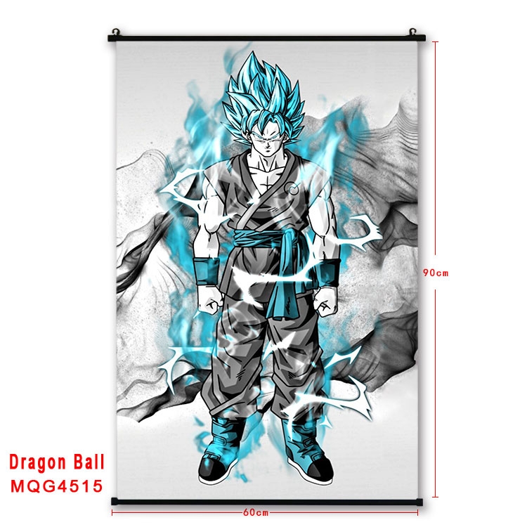 DRAGON BALL black Plastic rod Cloth painting Wall Scroll 60X90CM  MQG-4515