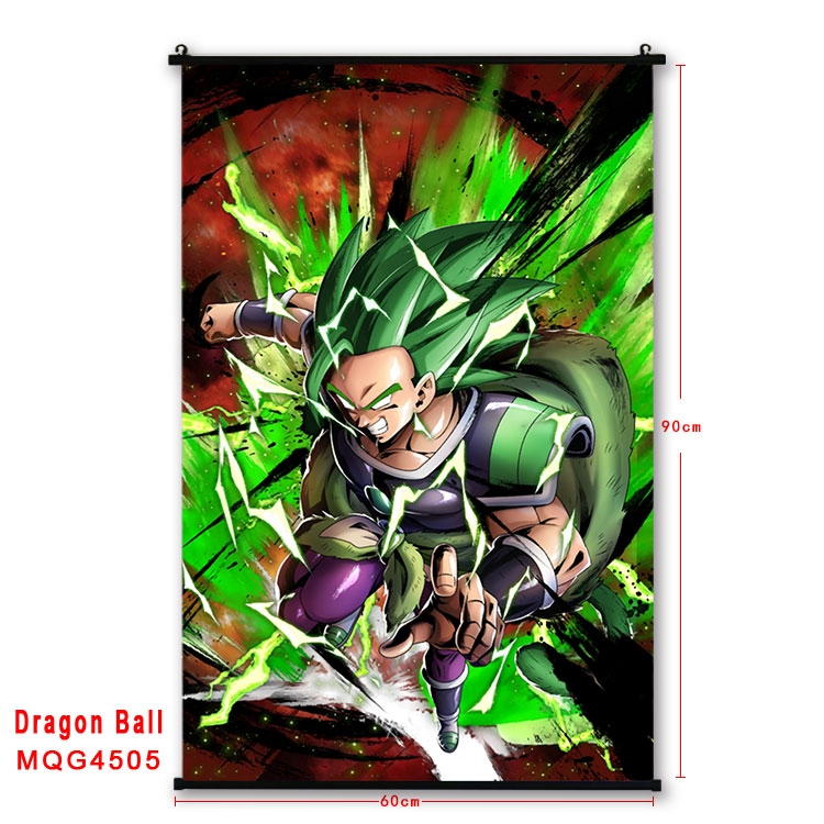 DRAGON BALL black Plastic rod Cloth painting Wall Scroll 60X90CM  MQG-4505