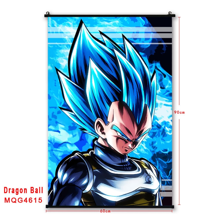 DRAGON BALL black Plastic rod Cloth painting Wall Scroll 60X90CM  MQG-4616