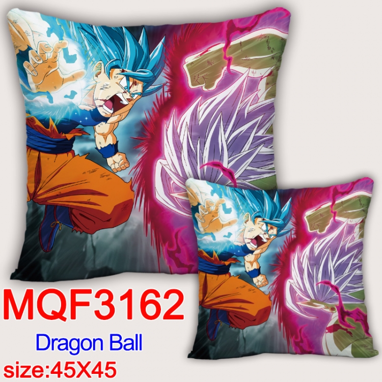 DRAGON BALL Anime square full-color pillow cushion 45X45CM NO FILLING MQF-3162