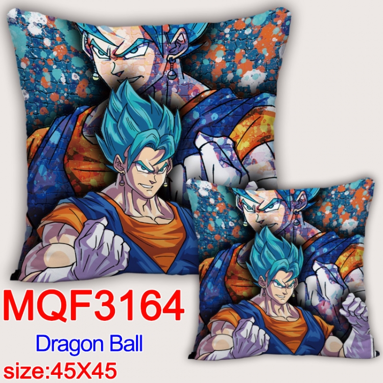 DRAGON BALL Anime square full-color pillow cushion 45X45CM NO FILLING MQF-3164