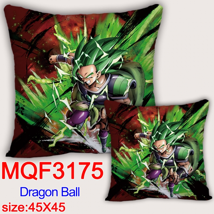 DRAGON BALL Anime square full-color pillow cushion 45X45CM NO FILLIN MQF-3175