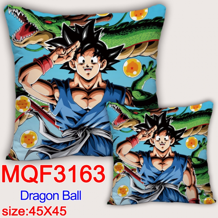 DRAGON BALL Anime square full-color pillow cushion 45X45CM NO FILLING MQF-3163