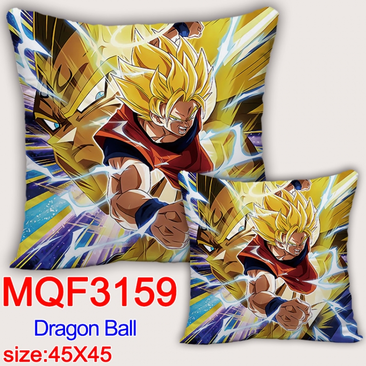 DRAGON BALL Anime square full-color pillow cushion 45X45CM NO FILLING MQF-3159
