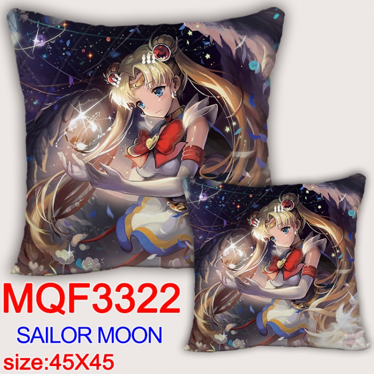 sailormoon Anime square full-color pillow cushion 45X45CM NO FILLING MQF-3322