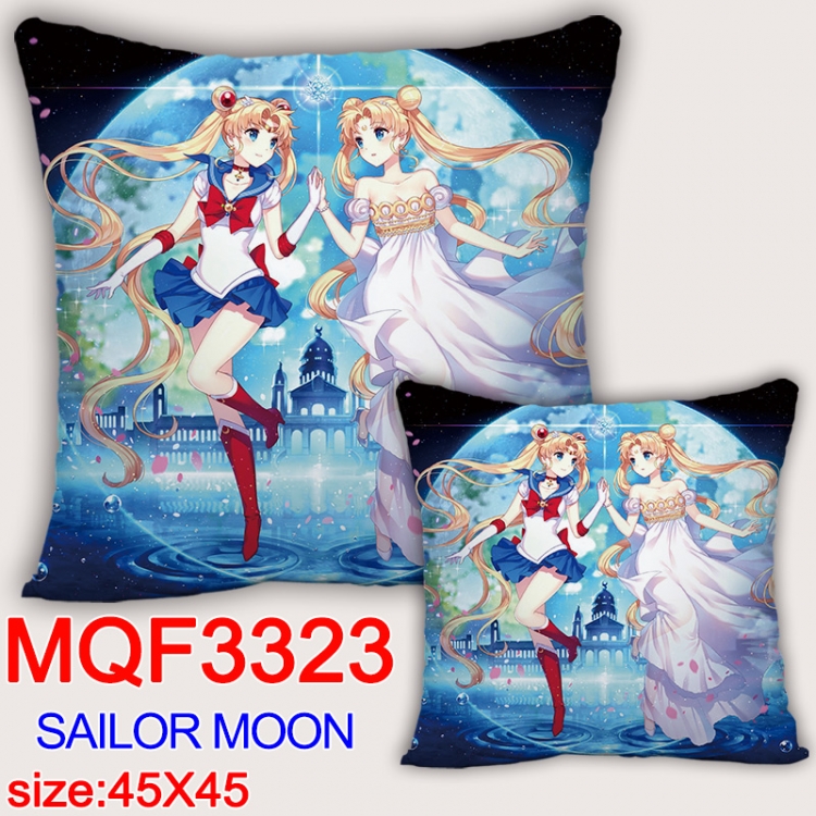 sailormoon Anime square full-color pillow cushion 45X45CM NO FILLING MQF-3323