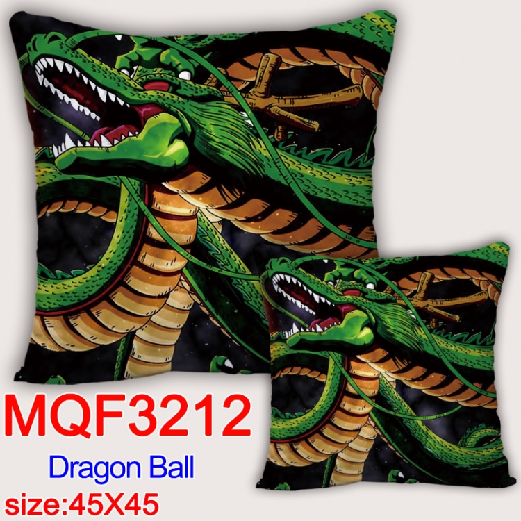 DRAGON BALL Anime square full-color pillow cushion 45X45CM NO FILLING  MQF-3212