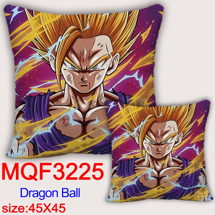 DRAGON BALL Anime square full-color pillow cushion 45X45CM NO FILLING MQF-3225